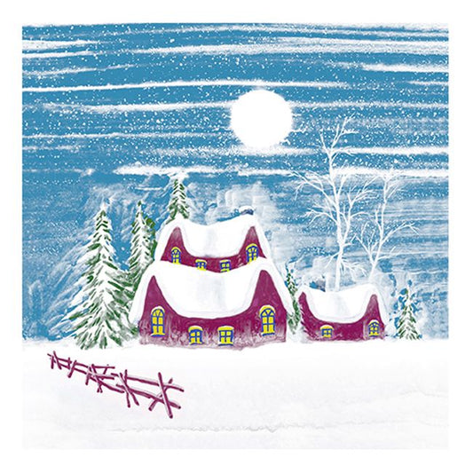 Christmas Lunch Napkins - Silent Night (#24289)