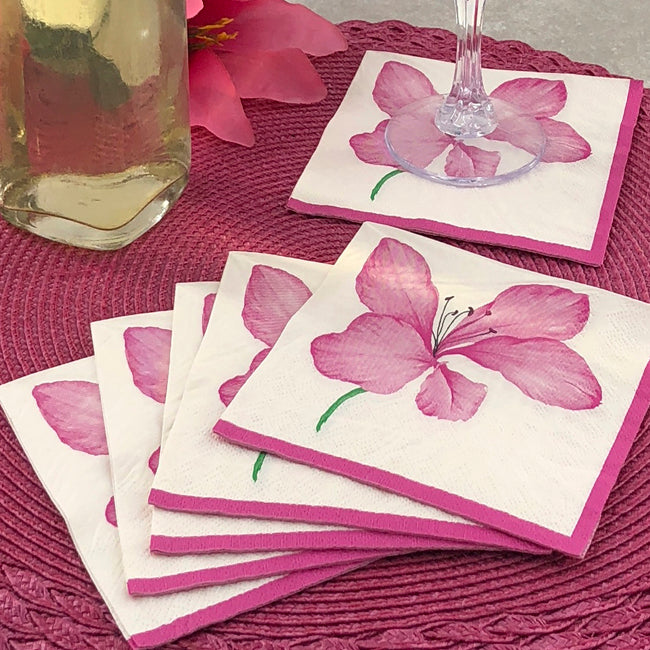 Dining Collection Cocktail Napkins - Lilac Delight (#24500)