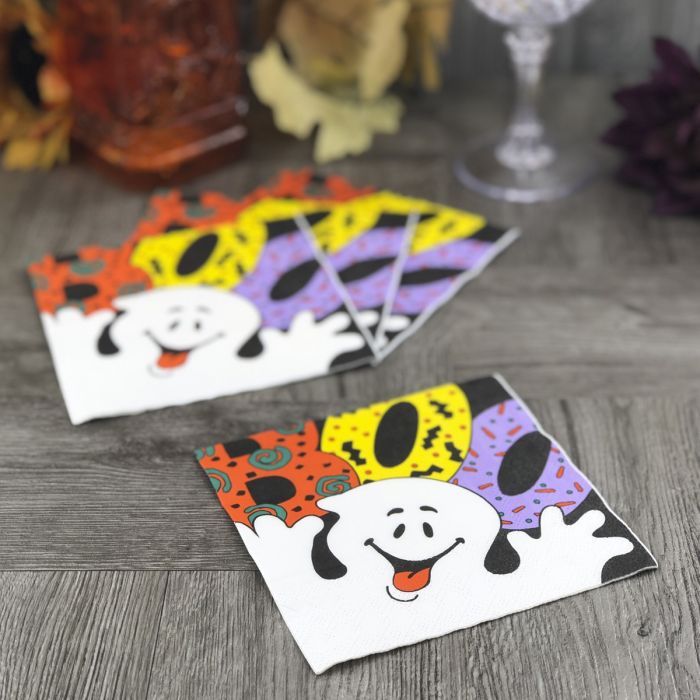 Halloween Cocktail Napkins - Boo Ghost (#24652)