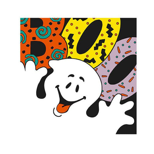 Halloween Cocktail Napkins - Boo Ghost (#24652)