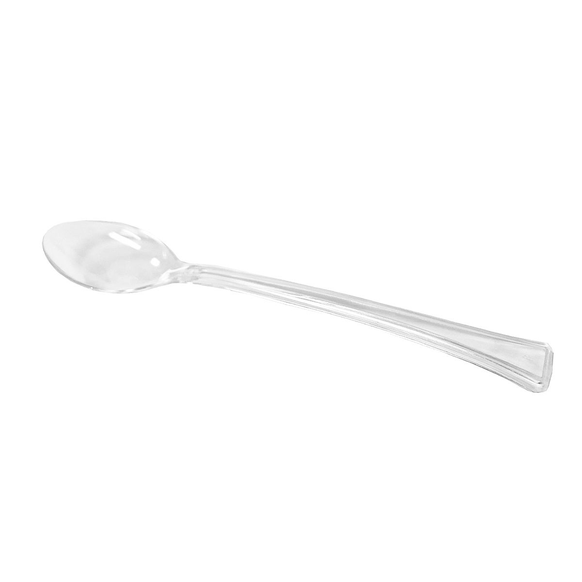 Mini Spoons - Clear Plastic - 40 ct. (#26000)