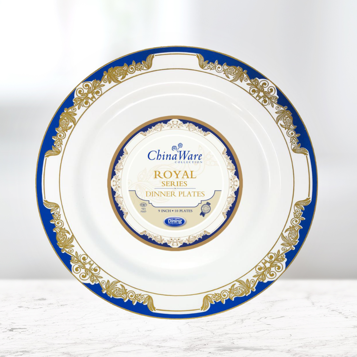 ChinaWare Royal Series - 9" Dinner Plates (#07764)