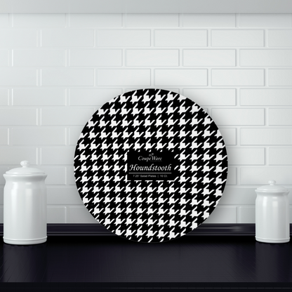 CoupeWare Houndstooth 7.5" Salad Plates (#08723)