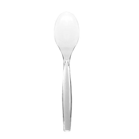 Serving Spoon - Clear Plastic (#06776)